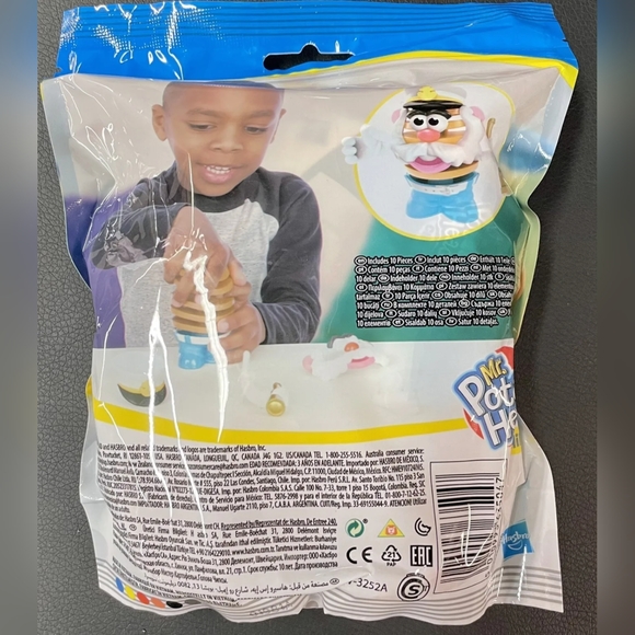 Hasbro Mr. Potato Head Chips Saul T. Chips Figure 10 Pieces New And Sealed - Picture 2 of 2